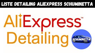 LISTE DETAILING ALIEXPRESS SCHUMINETTA [upl. by Ier]