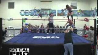 RockNES Monsters vs The Ballard Brothers  SoCal Pro Wrestling Dec 4th 2010 [upl. by Adnac128]