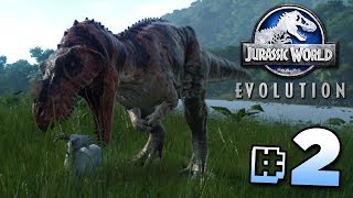 CREATING DINOSAURS  Jurassic World Evolution  Ep2 [upl. by Topliffe]