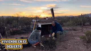 141 RECOGIENDO LEÑA Y LO QUE QUEDÓ DEL HUERTO 🔥vlog campo [upl. by Minardi]