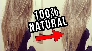 Aclara tu Cabello SIN TINTES Ni decolorantes 100 Natural [upl. by Nyvek]