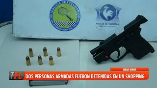 DOS PERSONAS ARMADAS FUERON DETENIDAS EN UN SHOPPING 02122024 [upl. by Maighdiln]