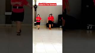 Island In The Streams Line Dance linedancelover dance shortvideo youtubeshorts [upl. by Haraf]