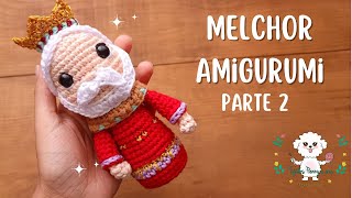 Rey Mago Melchor amigurumi tejido a crochet Parte 2 👳‍♀️✨ Tejidos Pennys ens [upl. by Alexandre103]