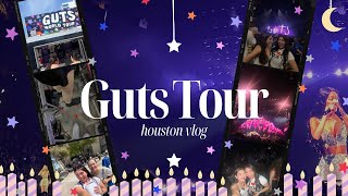 last minute box office floor tickets for olivia rodrigos guts tour  GUTS TOUR HOUSTON VLOG [upl. by Eilahs]