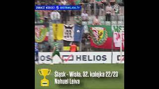 BRAMKA ROKU 2023  NAHUEL LEIVA slaskwroclaw tojesttwójklub trójkolorowi trójkolorowi [upl. by Newman]