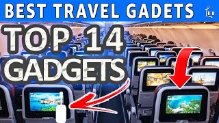 TOP 14 Must Have Air Travel Gadgets amp Accessories [upl. by Enois664]