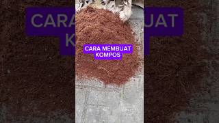 CARA MEMBUAT KOMPOS SAMPAH DAUN kompos komposorganik decomposer sampahorganik [upl. by Euqinobe]