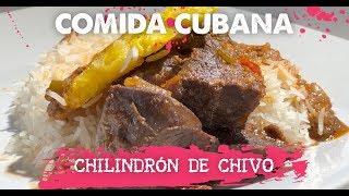 COMIDA CUBANA  Chilindrón de chivo con Eliécer Ávila [upl. by Alver]