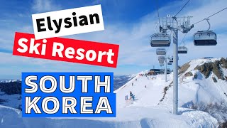 What to see At 𝐄𝐥𝐲𝐬𝐢𝐚𝐧 𝐒𝐤𝐢 𝐑𝐞𝐬𝐨𝐫𝐭 in South Korea [upl. by Schuster]