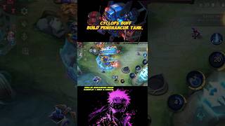 CYCLOPS BUILD PENGHANCUR TANK 2024 cylops mlbb mobilelegends mlbbcreatorcamp [upl. by Clayson]