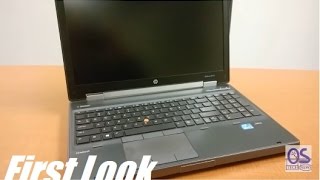 First Look HP EliteBook Mobile Workstation 8570w  156quot Laptop [upl. by Reckford]