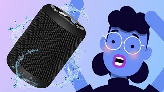 MAWODE T10 Portable Bluetooth Speakers ABS Materials IPX5   Review [upl. by Kristan]