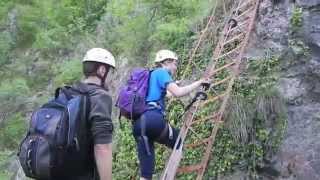 Discovery Dolomites Via Ferrata Burrone di Mezzocorona [upl. by Astred363]