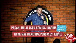 Pecah Ini Alasan Komika Inggris Tidak Mau Menerima Pengungsi Israel [upl. by Gelman177]