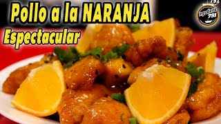 💯 Como hacer POLLO a la NARANJA comida CHINA  fácil y deliciosa [upl. by Yellas933]