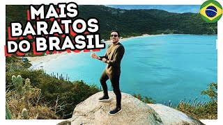 10 DESTINOS MAIS BARATOS do BRASIL pra VIAJAR EM 2021  5760 Brasil60  Estevam Pelo Mundo [upl. by Ecyrb]