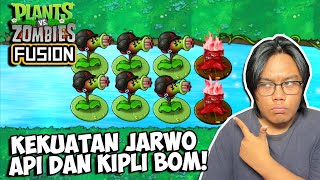 KEKUATAN JARWO MERAH DAN KIPLI BOM  Plants Vs Zombies Fusion [upl. by Alpheus210]