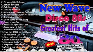 New Nonstop Greatest Hits of New Wave Disco 80s Nonstop Remix [upl. by Ecyal]