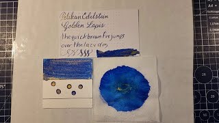 Pelikan Edelstein Golden Lapis [upl. by Einoj895]