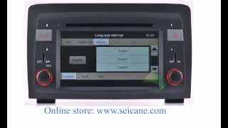 Upgrade to Fiat Idea Touch Screen DVD player GPS navigation system year 2003 2004 2005 2006 2007 [upl. by Annmaria355]