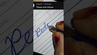 How to write the alphabet AtoZ in cursive writingHandwriting practice cursivehandwriting our name [upl. by Ecnarepmet]