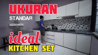 Ukuran Kitchenset ideal [upl. by Glialentn745]