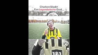 Legendarische goal van Charbonvoetbal grappig content laatkomers funny ytshorts fy fyp [upl. by Nylisoj]