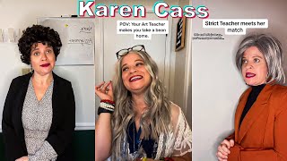 NEW KAREN CASS TikTok Compilation 1  Karen Cass TikTok Comedy [upl. by Ahsinuq20]