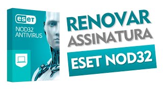 Como renovar licença do Antivirus ESET NOD32 [upl. by Drehcir]