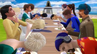 The Deadliest Cooking Contest In The Sims 4 [upl. by Faxun]