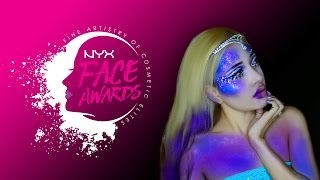 NYX FACE AWARDS 2017 ENTRY  Fantasy Princess Makeup [upl. by Ynatterb]