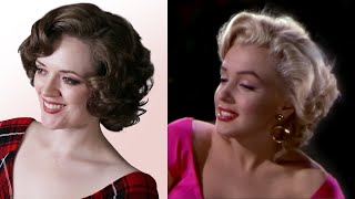 Marilyn Monroe Hair Tutorial Niagara 1953 [upl. by Anidnamra]