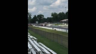 BAD8 vs Turbo TR in 14 mile drag race TR8 vs TR7V8 Turbo [upl. by Bodkin797]