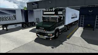 Euro Truck Simulator 2  Lars M KlemmensenDK  SCANIA T580  StockholmS to TurkuFI [upl. by Fendig723]