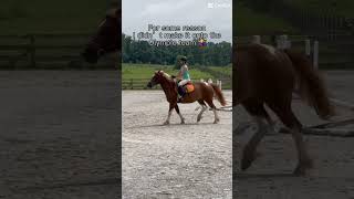 It’s rigged horse ilovemyhorse horseenthusiast equestrian horsesaremylife horsefan [upl. by Arihaz]