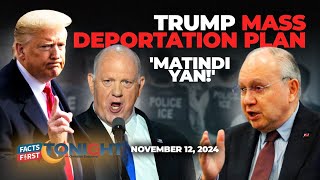 Mass deportation sa ilalim ni Trump pinaghahandaan na [upl. by Ahsiuqat]