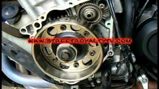 S R Tv Epiosde Stator Replacement Honda CBR 929RR [upl. by Batruk115]