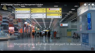 RFID Baggage Tracking Management Solution [upl. by Chrisse]