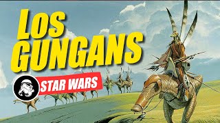 Star WarsLos Gungans El Poder Oculto Bajo las Aguas de Naboo [upl. by Dyun]