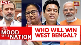 LIVE Who Will Win West Bengal 2024 Lok Sabha Polls  India Today Live  Mood Of The Nation Live [upl. by Sjoberg755]