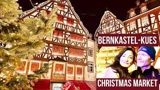 BERNKASTELKUES CHRISTMAS MARKET TRAVEL GUIDE  What Are SANTA Torchlight Swimmers [upl. by Tadio498]