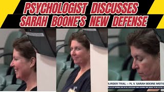 Psychologist Discusses Sarah Boones New Lawyer amp Possible quotBttered Spouse Syndromequot Defense [upl. by Catima53]