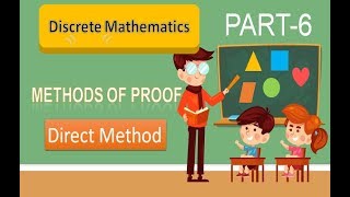 Methods of proof in Discrete Mathematics in Hindi  Direct Method  Part6  MCS013  MCS212 [upl. by Romaine]