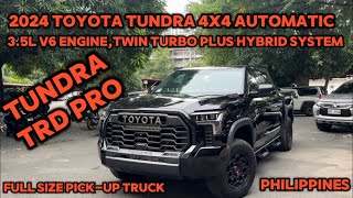 fullreview 2024 TOYOTA TUNDRA TRD PRO  PHILIPPINES [upl. by Rothberg]