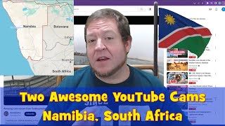 Two Awesome NonWildlife Cams From Namibia livestream [upl. by Moises]