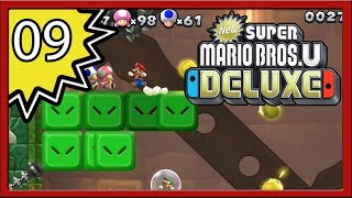 New Super Mario Bros U Deluxe  Part 9 4Player [upl. by Ardeahp]