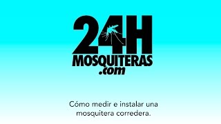 Cómo medir e instalar una mosquitera corredera  Mosquiteras24hcom [upl. by Stevana]