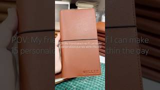 Personalized journals [upl. by Ennaeus]