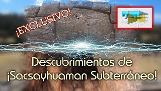 EXCLUSIVO Descubrimientos en Sacsayhuaman Subterraneo cusco peru [upl. by Bil]